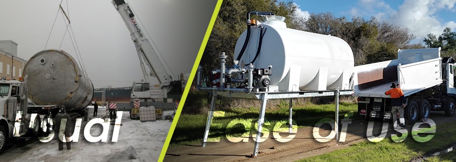 4 Reasons Why Poly Tank Is Better Than Steel Tank AquaTrans AquaMove Transport Tanks by TTi